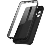 Funda Xiaomi Redmi Note 10 / 10s Trasera Rígida Delantera Flexible - Negro