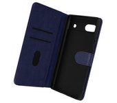 Funda Google Pixel 6a Solapa Tarjetero Función Soporte Vídeo Azul