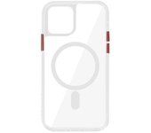 Carcasa Iphone 12 Mini Magsafe Protectora Círculo Magnético – Botones Rojos