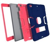 Funda Rígida + F. Soporte - Negro P. Apple Ipad 2019/2020/2021 10.2