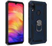 Carcasa Xiaomi Redmi Note 7 Con Anillo-soporte Magnético – Azul Oscuro