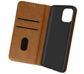 Funda Apple Iphone 13 Mini Tarjetero Función Soporte Marrón