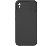 Carcasa Para Xiaomi Redmi 9a / 9at Silicona Flexible Cubre Cámara Negro