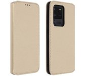 Funda Samsung Galaxy S20 Ultra Libro Billetera F. Soporte – Dorado