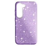Carcasa Purpurina Para Samsung Galaxy S23 Desmontable Violeta