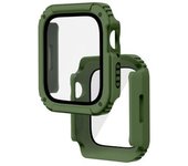 Protección Completa Cristal Templado Apple Watch Series 6 / 5 / 4 40mm caqui