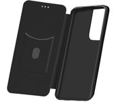 Funda Samsung Galaxy S21 Ultra Tarjetero Efecto Carbono - Negro