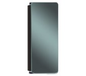 Carcasa Samsung Galaxy Z Fold 2 Cierre Espejo Transparente Delgado Negro
