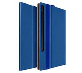 Funda Samsung Tab S7 Plus 12.4 Cartera Cierre Magnético Y Soporte – Azul Oscuro