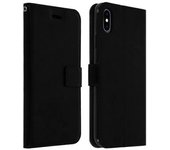 Funda Iphone Xs Max Libro Cartera Función Soporte – Negra
