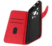 Funda Honor Magic 4 Pro Tarjetero Soporte Vídeo Rojo