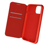 Funda Apple Iphone 13 Mini Tarjetero Soporte Vídeo Rojo