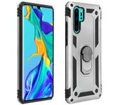 Carcasa Huawei P30 Pro Con Anillo-soporte Magnético – Plata