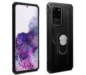 Carcasa Samsung Galaxy S20 Ultra Con Anillo-soporte Magnético – Negro