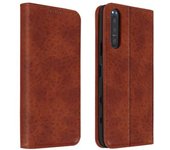 Funda Vintage F. Soporte Tarjetero Sony Xperia 5 2 – Marrón
