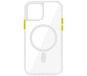 Carcasa Iphone 12 Pro Max Magsafe Protectora Magnético – Botones Amarillos