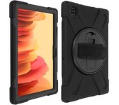 Funda Samsung Galaxy Tab A7 10.4 2020 Antigolpes Híbrida Asa Y Soporte Negro