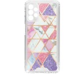 Carcasa De Mármol H?brido Con Esquinas Reforzadas - Blanco Samsung Galaxy A53 5g