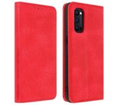 Funda Vintage F. Soporte Tarjetero Oppo Reno 4 Pro 5g – Rojo