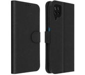 Funda Samsung Galaxy A12 Libro Billetera F. Soporte – Negro