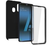 Carcasa Samsung Galaxy A40 360a Silicona + Trasera Policarbonato – Negro