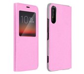 Funda Protectora Sony Xperia 1 2 Con Gran Ventana – Rosa