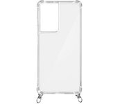 Funda Samsung Galaxy S21 Ultra Personalizables Bisutería Cadena - Transparente