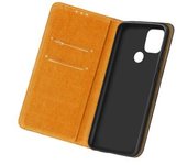Funda Oppo A15 Tarjetero Soporte Vídeo Cuero Negro
