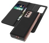 Carcasa Samsung Galaxy Z Fold 2 Carcasa Magnética Extraíble Tarjetero Negro