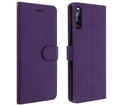 Funda Sony Xperia L4 Monedero F. Soporte Con Pulsera – Violeta