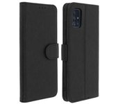 Funda Samsung Galaxy A51 Libro Billetera F. Soporte – Negro