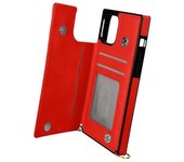 Carcasa Correa Iphone 12 Pro Max Multifunción Correa - Rojo