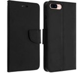 Funda Cartera Iphone 7 Plus / 8 Plus Función Soporte Fancy Style - Negro