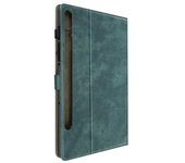 Funda Galaxy Tab S9 Y S9 Fe Cartera Multi-compartimento Verde Oscuro