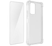 Pack Protección Redmi Note 10/10s Funda + Cristal Templado Transparente