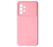 Carcasa Para Samsung Galaxy A52 / A52s Silicona Flexible Cubre Cámara Rosa