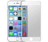 Cristal Templado Antiespías 9h Biselado Iphone 7 Plus Y 8 Plus – Marco Blanco