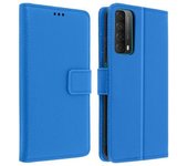 Funda Libro Cartera Con F. Soporte Para Huawei P Smart 2021 - Azul