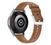 Pulsera Piel Galaxy Watch 4 Watch 3 41mm Huawei Watch Gt 3 Gt 2 42mm Marrón