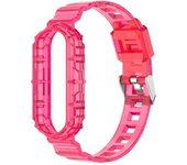 Brazalete Xiaomi Mi Band 6 / 5 Deportivo Silicona Antigolpes Correa 24cm Rosa
