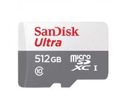 Sandisk - Ultra 512 Gb Microsdxc Uhs-i Clase 10 - Sdsqunr-512g-gn3mn