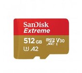 Sandisk - Extreme 512 Gb Microsdhc Uhs-i Clase 10