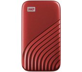 Disco Duro Ssd Externo My Passport -2tb - Usb-c - Rojo Western Digital