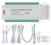 Controlador De Sensor De Movimiento Led De Escalera Controlador De Inducción De Escalera Inteligente Atenuador Control De Luz De Escalera