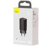 Baseus Ccgan2l-b01 Cargador De Dispositivo Móvil Universal Negro Corriente Alterna Carga Rápida Interior