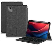 Funda De Cuero + Teclado Bluetooth Con Panel Táctil Retroiluminado Para Lenovo Tab M11/xiaoxin Pad 11 2024 - -