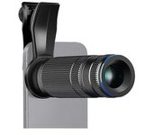 Teleobjetivo 7x Con Clip Para Lente De Teléfono, Compatible Con Carcasa/placa Trasera De Teléfono Con Rosca De 17 Mm. - -