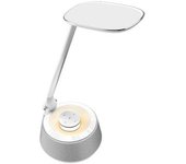 Lampara Led De 18w Con Altavoz Bluetooth Y Cargador Usb