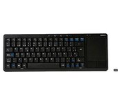 Teclado Bluetooth Omega Okb004bes Pad Tactil Smart Tv