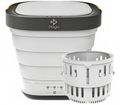 Moyu Xpb08-f2 Blanco Mini Lavadora Portátil Con Cesta